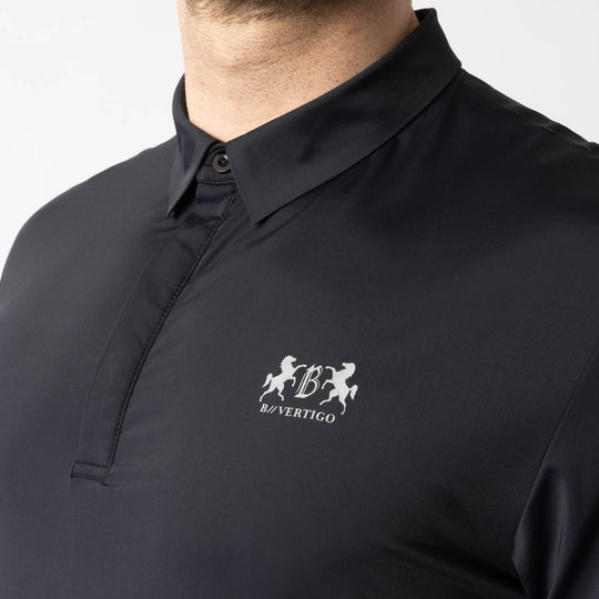 B Vertigo Aidan Mens Ultralight Polo Shirt image 