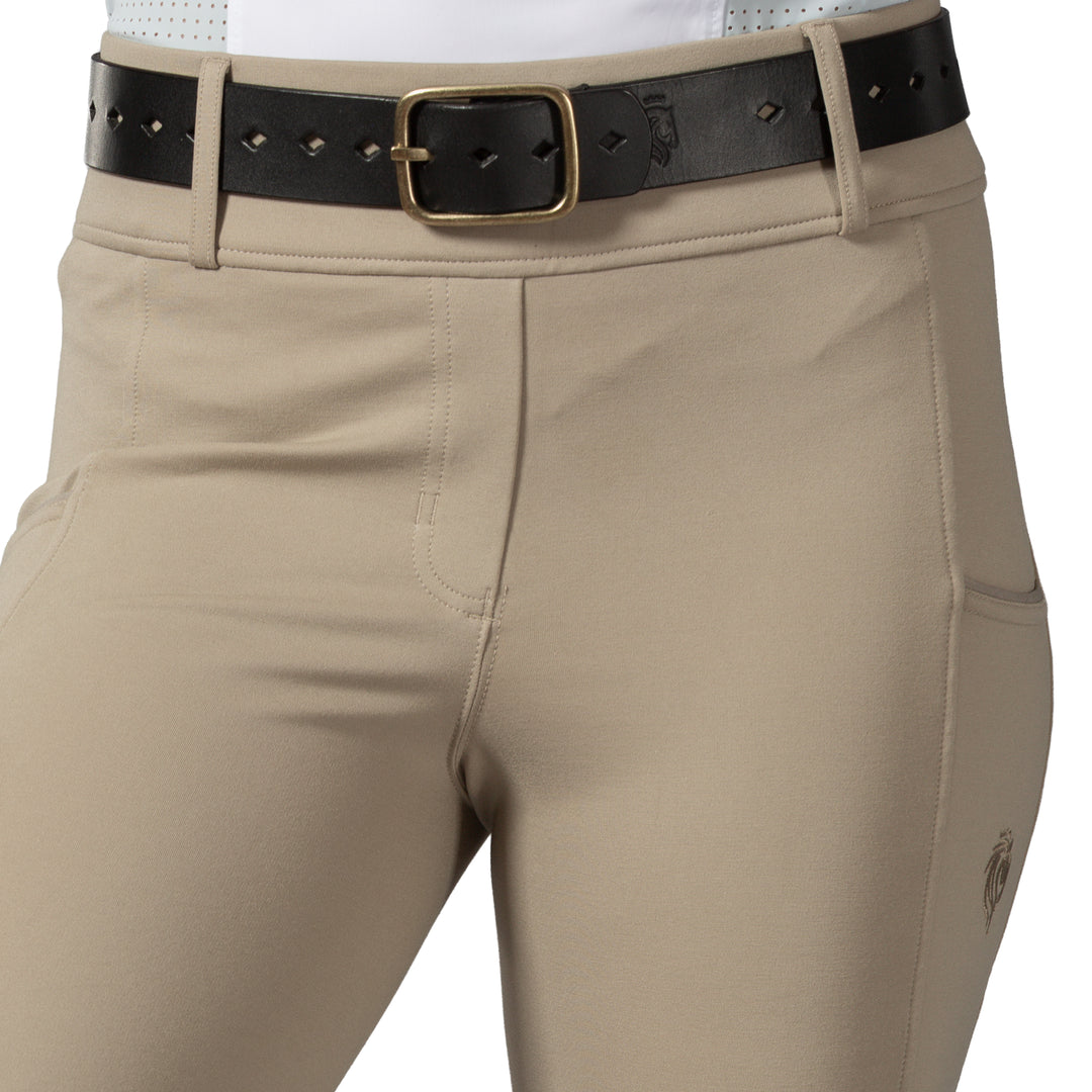 Equinavia Astrid Womens Pull On Knee Patch Breeches image 
