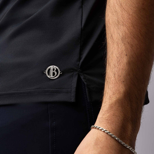 B Vertigo Flynn Mens Technical Polo Shirt image 
