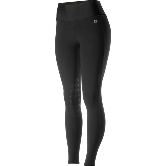 Horze Juliet Womens Hyper Flex Knee Patch Tights image 