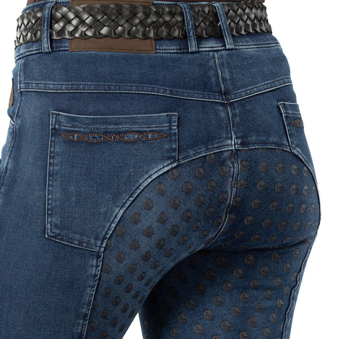 Equinavia Helena Womens Denim Full Seat Breeches image 
