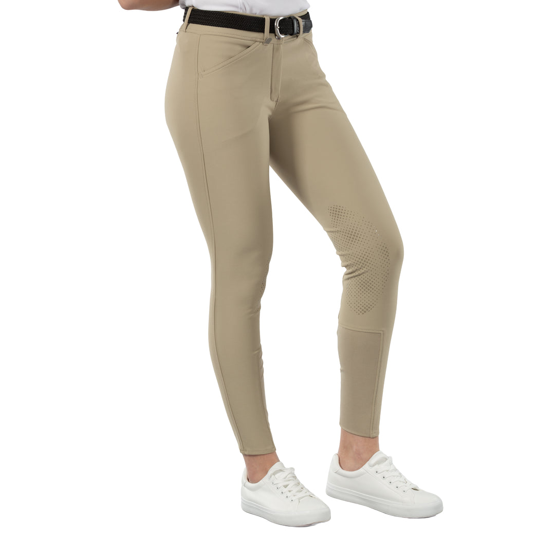Horze Grand Prix Womens Silicone Knee Patch Breeches image 