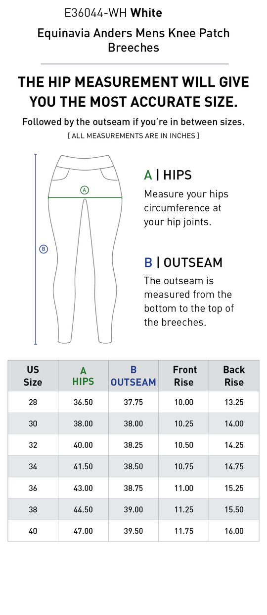 Size chart: Men&