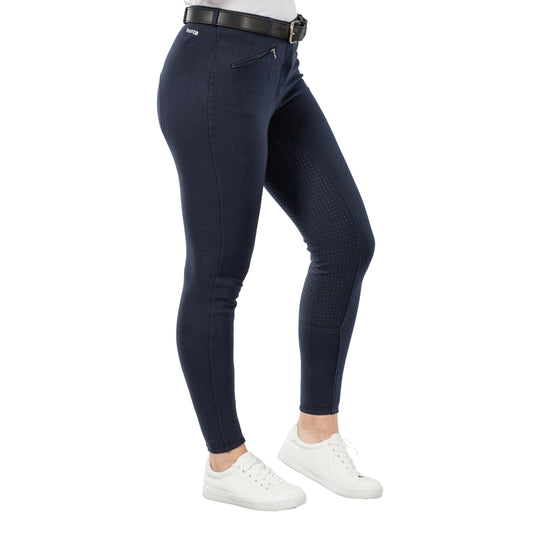 Horze Active Womens Silicone Full Seat Breeches image 