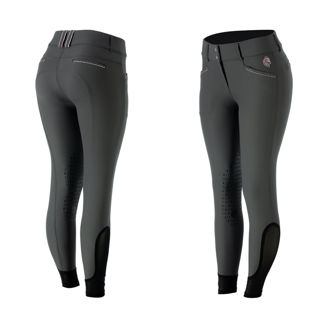 Equinavia Victoria Womens Silicone Knee Patch Breeches image 