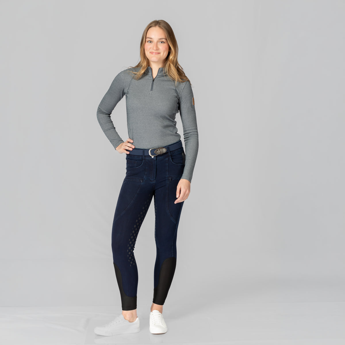 Equinavia Helena Womens Denim Full Seat Breeches image #1