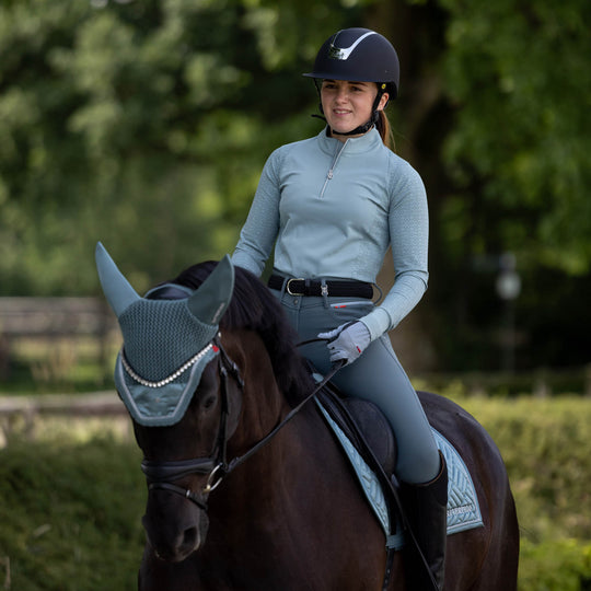 B Vertigo Isadora Womens Quarter Zip Training Shirt image 