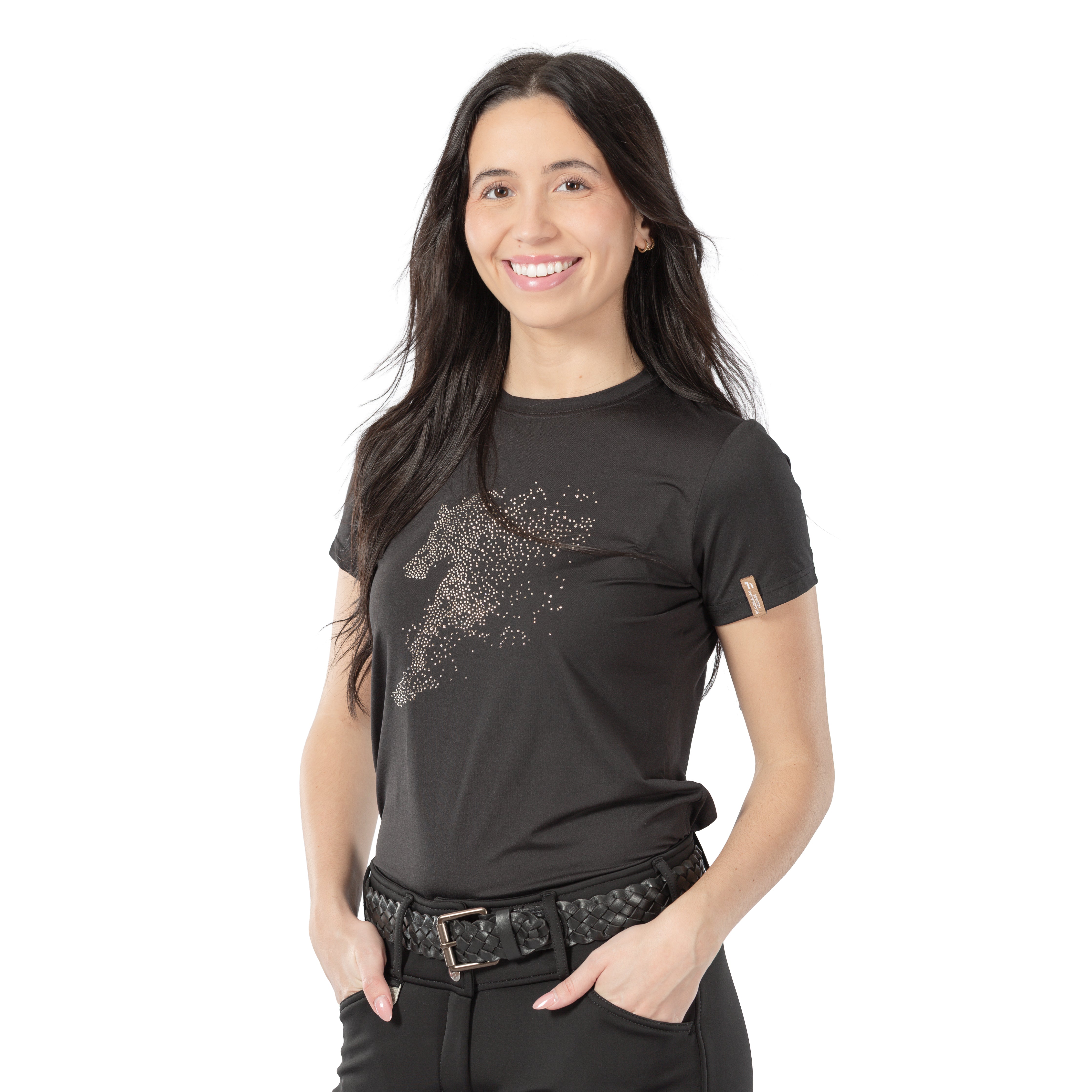 Equinavia Kari Braided Wide Leather Belt image #2