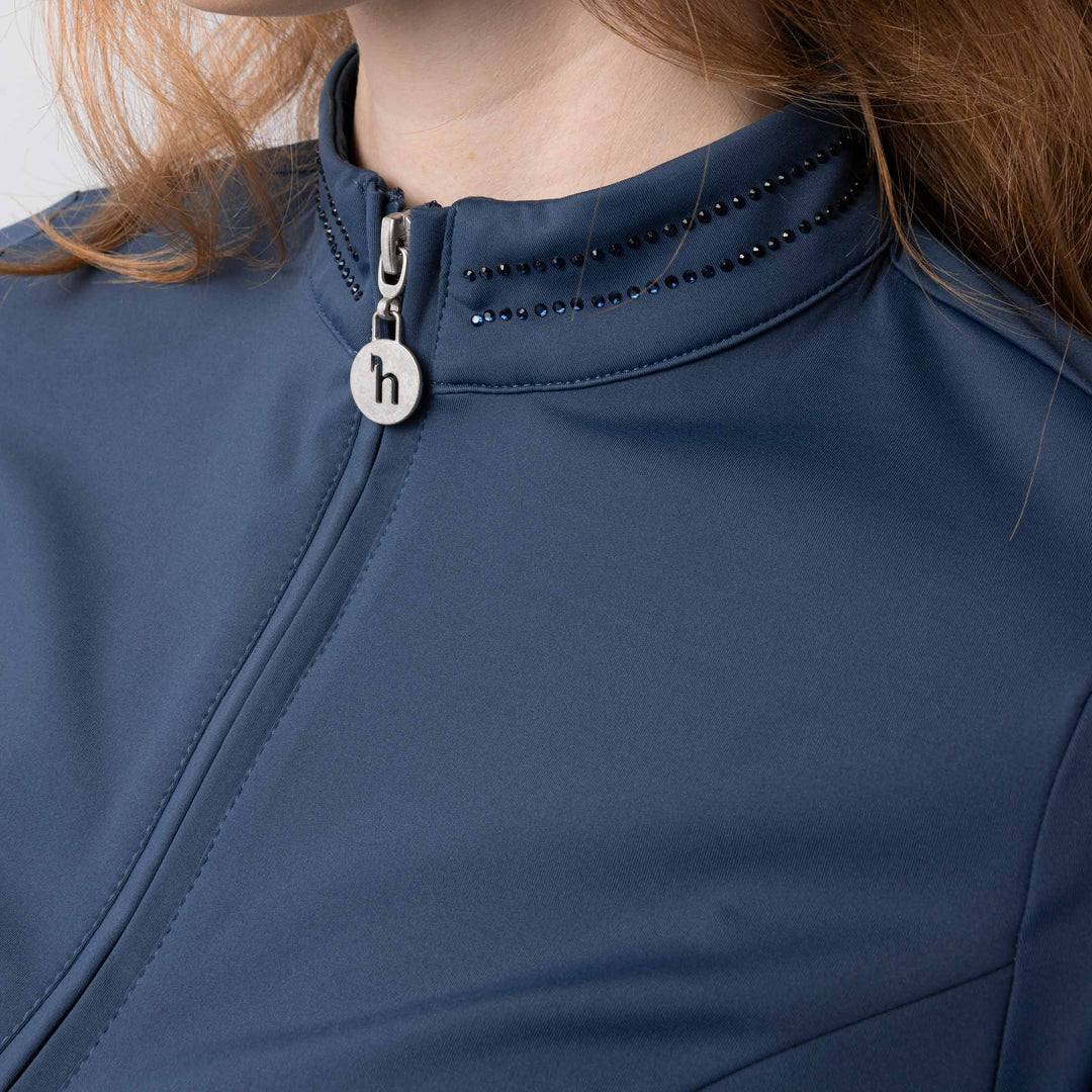 Horze Eloise Womens Quarter Zip Long Sleeve Training Shirt image 