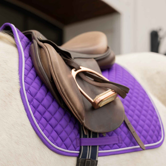 Equinavia Voss All Purpose Saddle Pad and Bonnet Set image 
