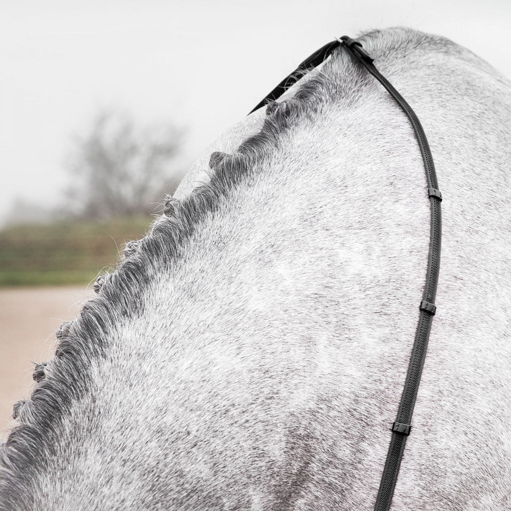 Horze Slender Intertwined Reins image 