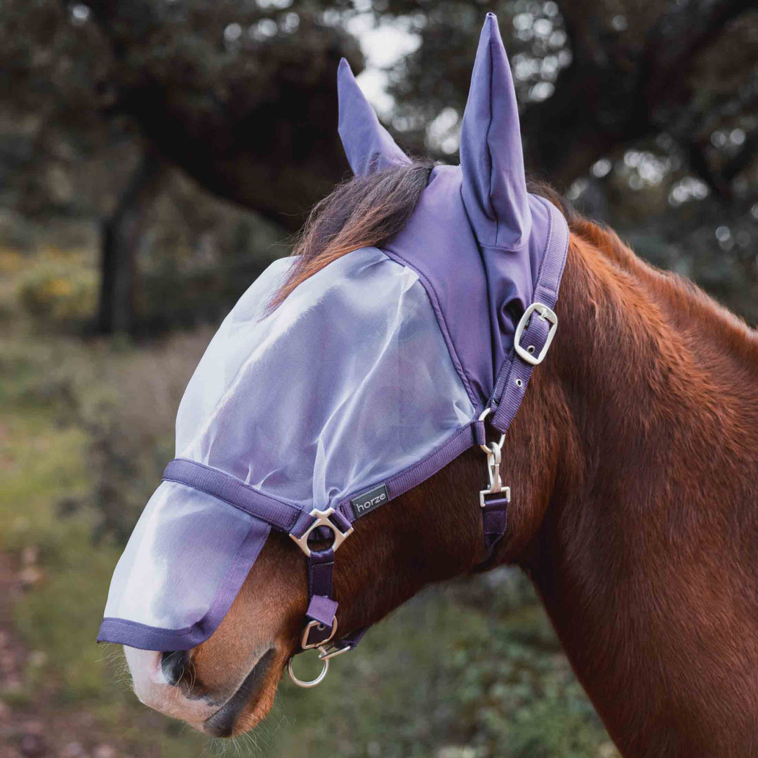 Horze Paso Fino 2 in 1 Halter and Fly Mask image 