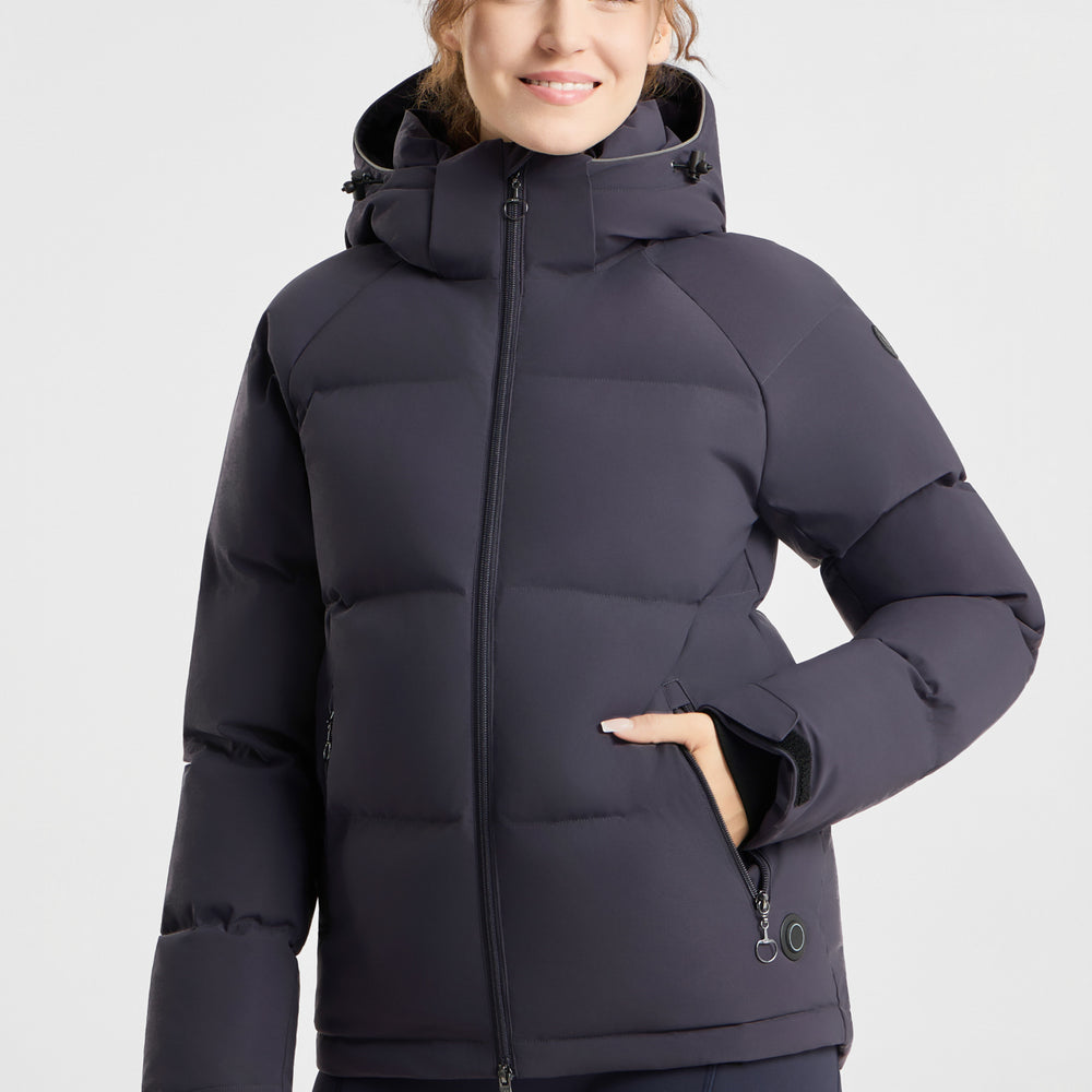 Horze Dina Womens Heated Puffy Padded Jacket image #2