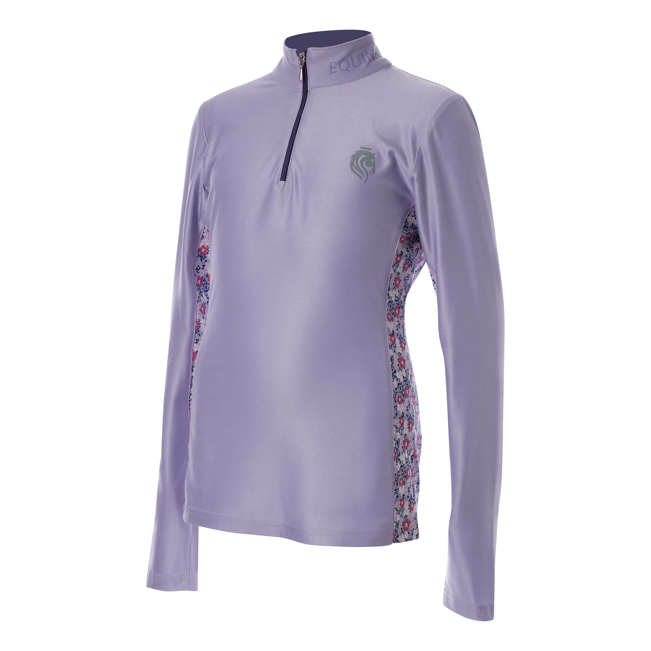 Equinavia Lena Kids Long Sleeve Quarter Zip Shirt image #1