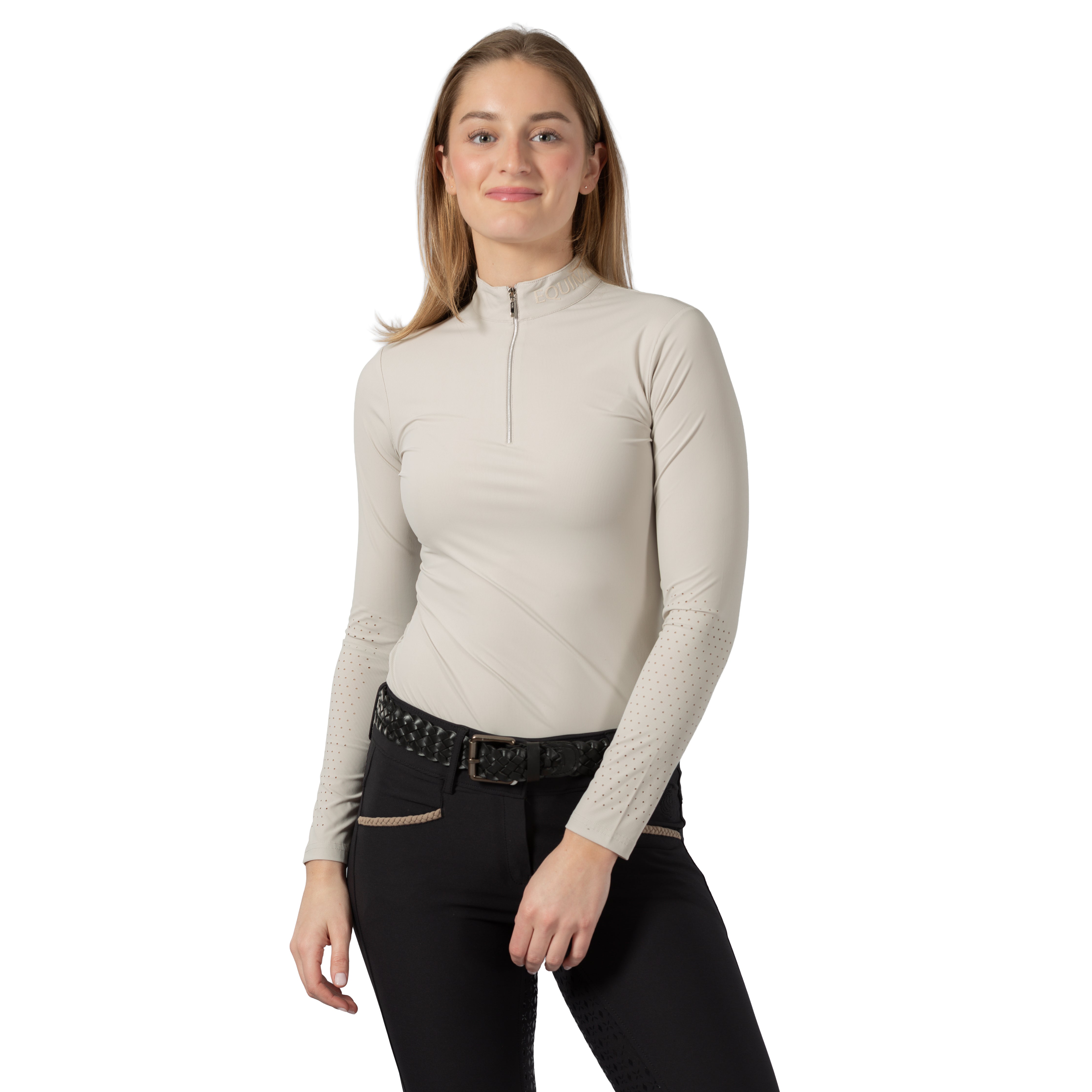 Equinavia Alexandra Womens Ribbed Training Shirt image #1