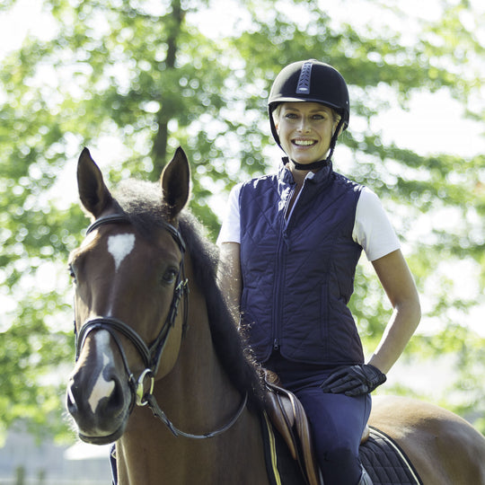 Horze Womens Classic Quilted Vest image 