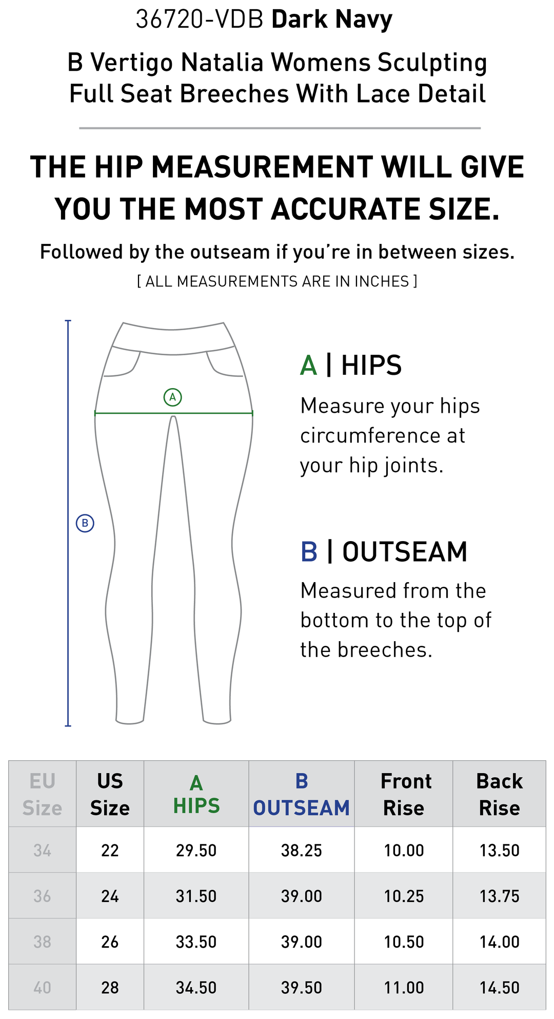 Size chart: Women&