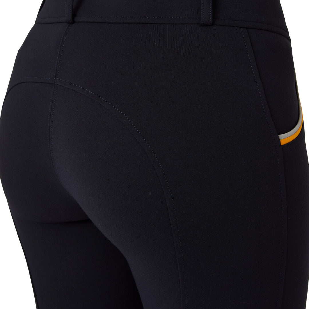Horze Lucinda Womens High Waist Knee Patch Tights image 