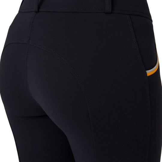 Horze Lucinda Womens High Waist Knee Patch Tights image 