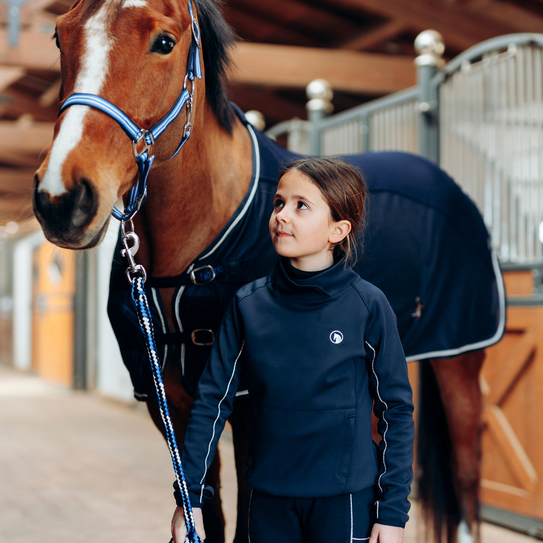 Horze Ella Kids Technical Turtle Neck Top image 