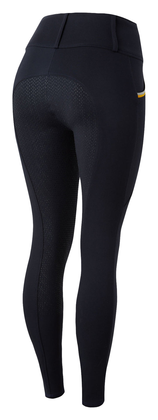 Horze Lucinda Womens High Waist Full Seat Tights image 