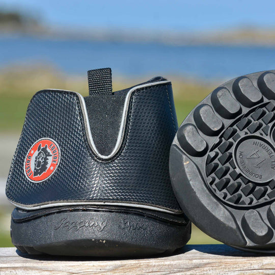 Equine Fusion Active Jogging Shoe Hoof Boot Pair image 
