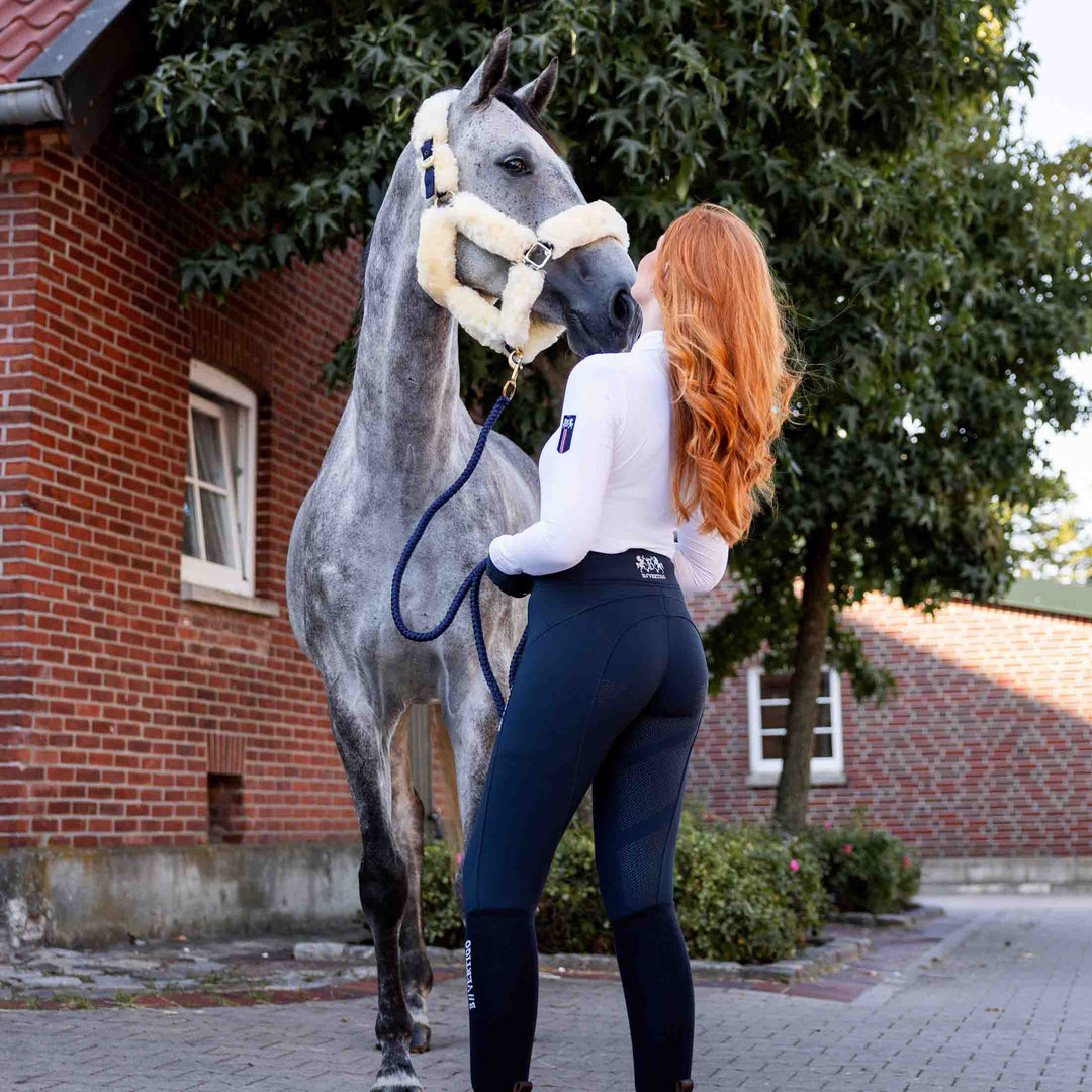 B Vertigo Justine Womens Thermo Silicone Full Seat Breeches image 