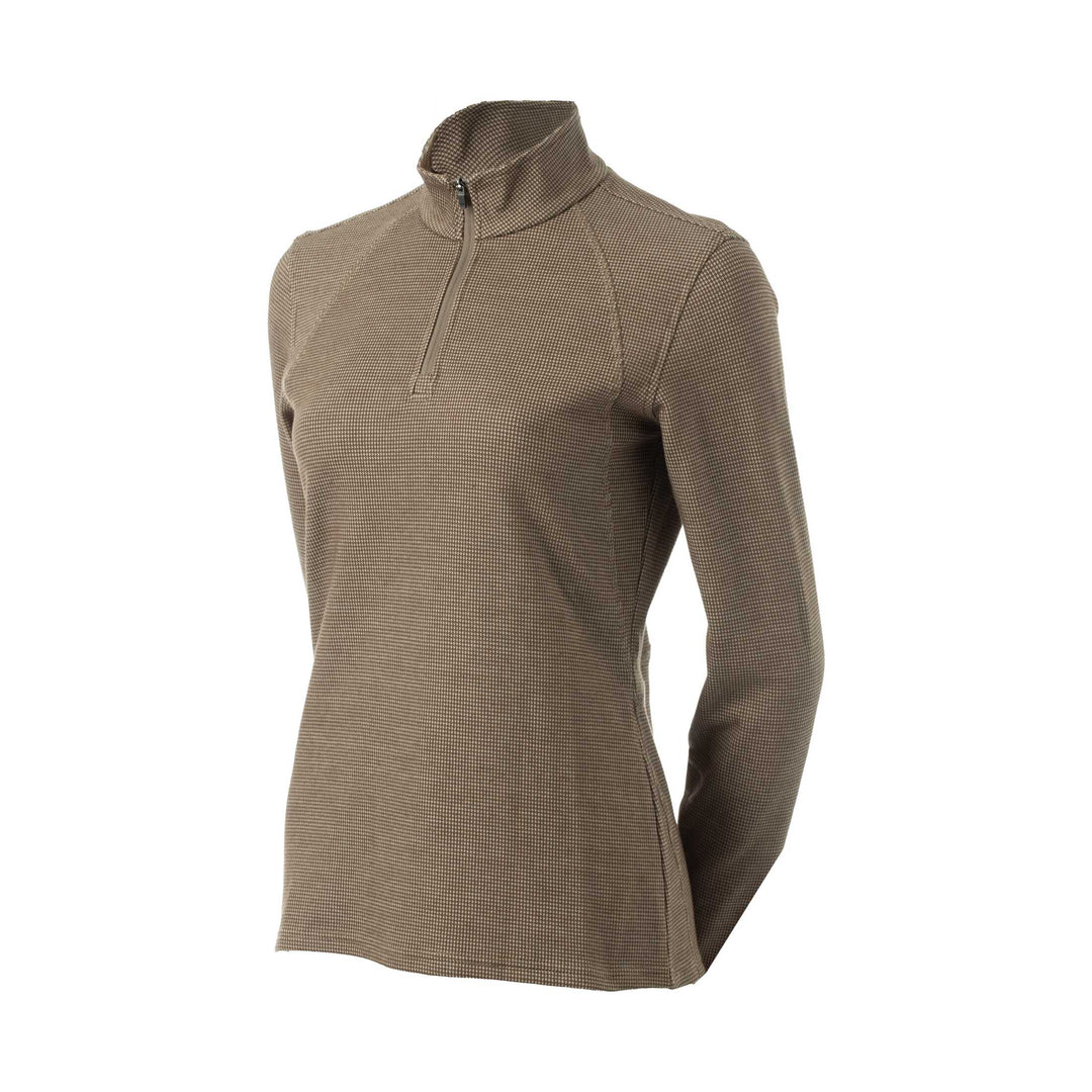 Equinavia Lara Womens Houndstooth Quarter Zip image #1