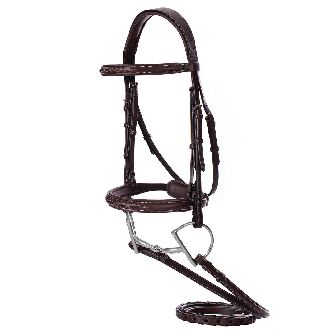 Equinavia Valkyrie Fancy Stitched Hunter Bridle & Reins image #1