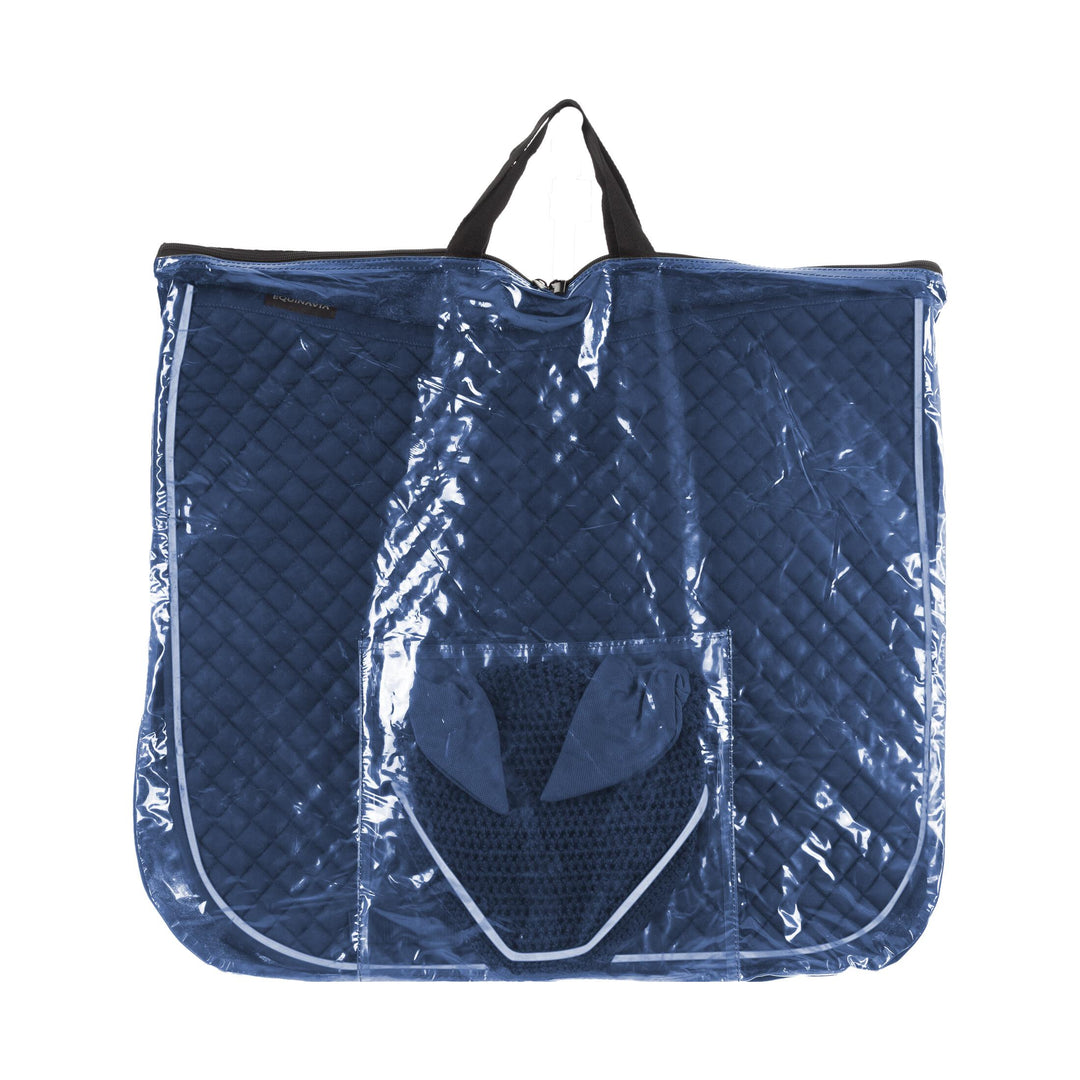 Equinavia Voss Dressage Saddle Pad and Bonnet Set image 