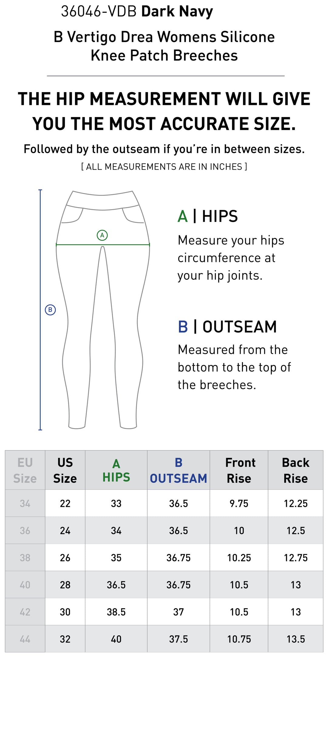 Size chart: Women&