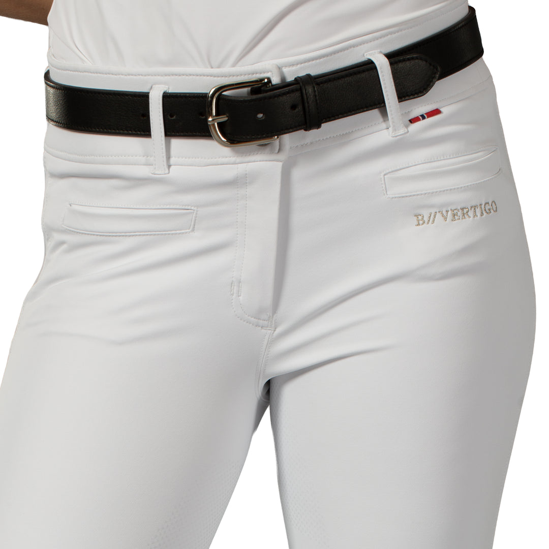 B Vertigo Tiffany Womens Silicone Full Seat Breeches image 