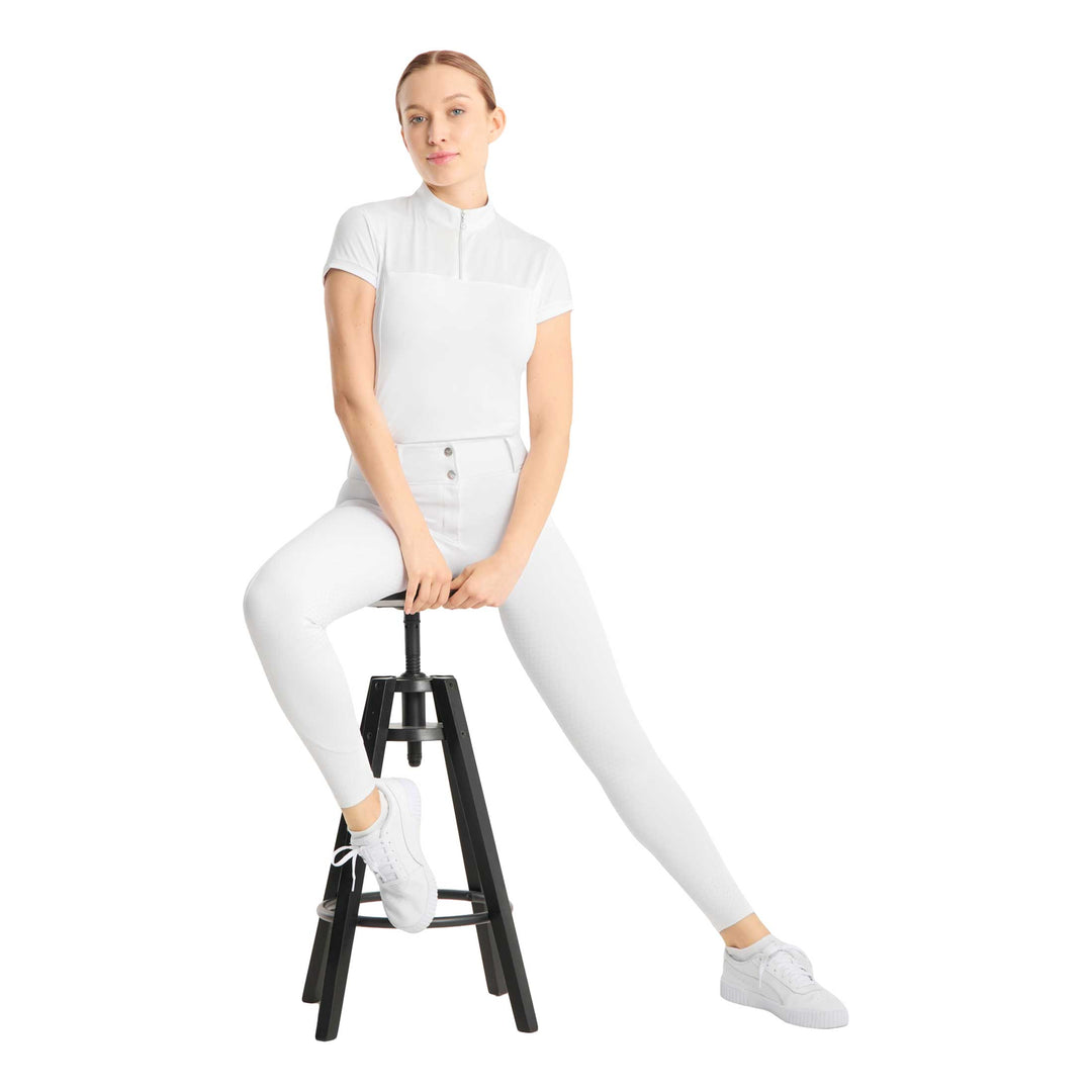 Horze Louisa Womens Mesh Short Sleeve Show Shirt image 