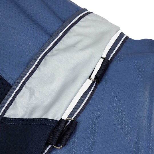 Horze Aircool 3D Mesh and Rain Protection Detachable Neck Turnout image 