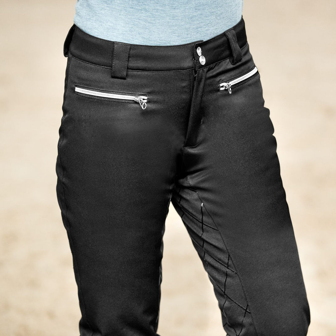 Horze Adeline Womens Padded Waterproof Full Seat Breeches image 