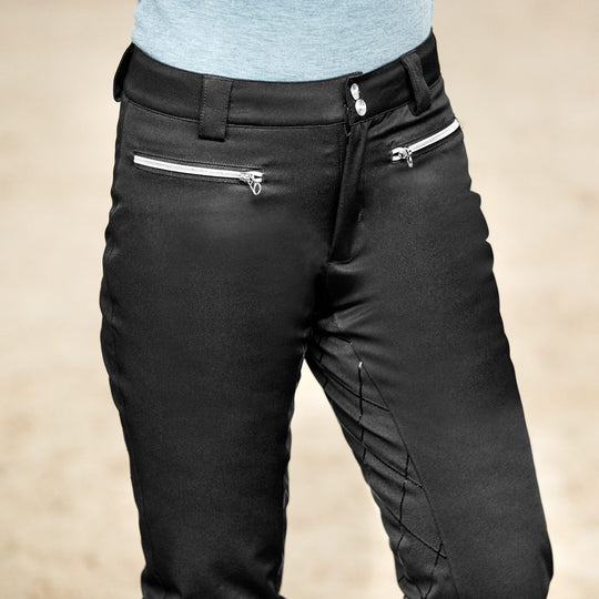 Horze Adeline Womens Padded Waterproof Full Seat Breeches image 