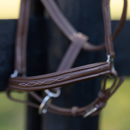 Horze Warren Soft Leather Halter image 