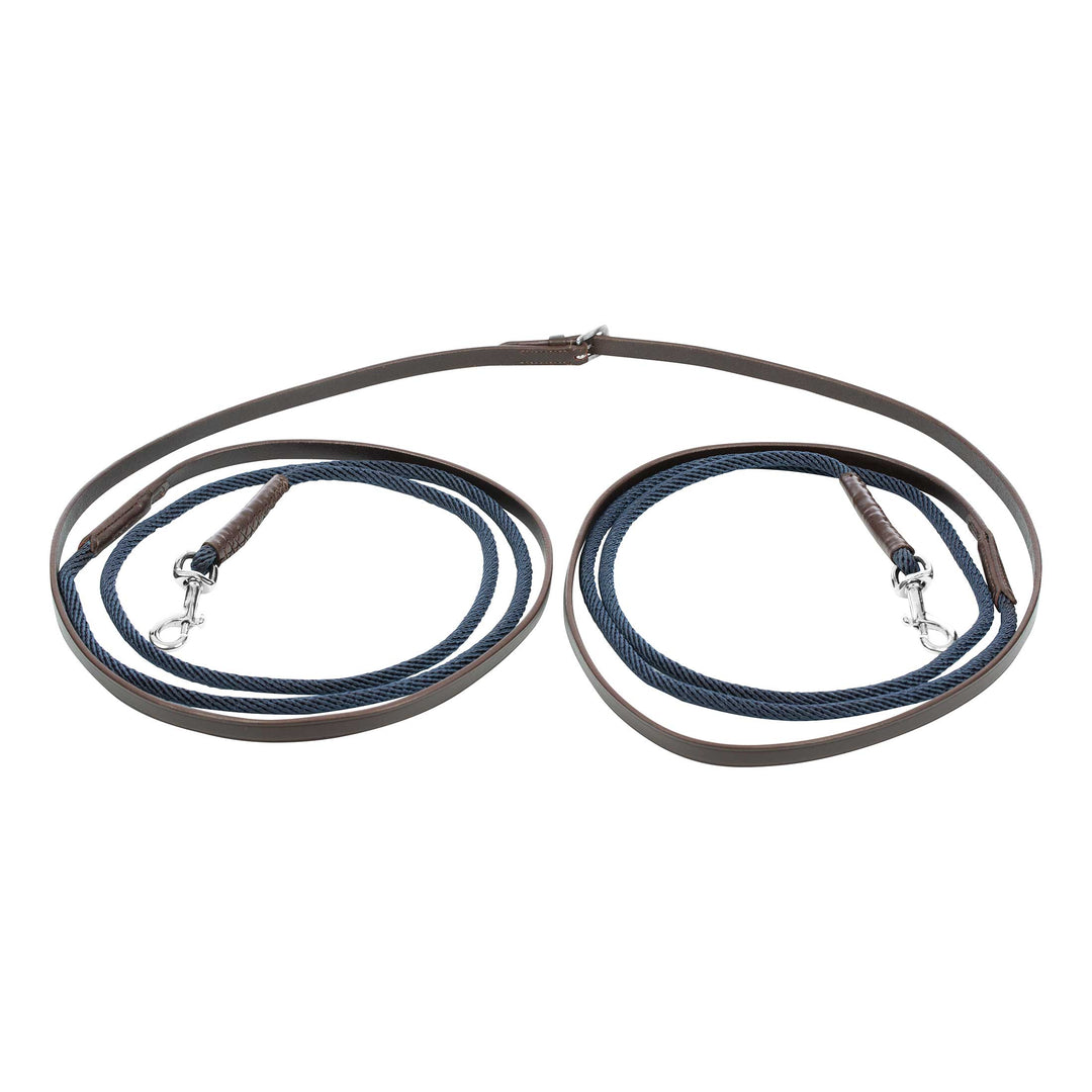 Equinavia Saga Leather Rope Front Draw Reins image #1