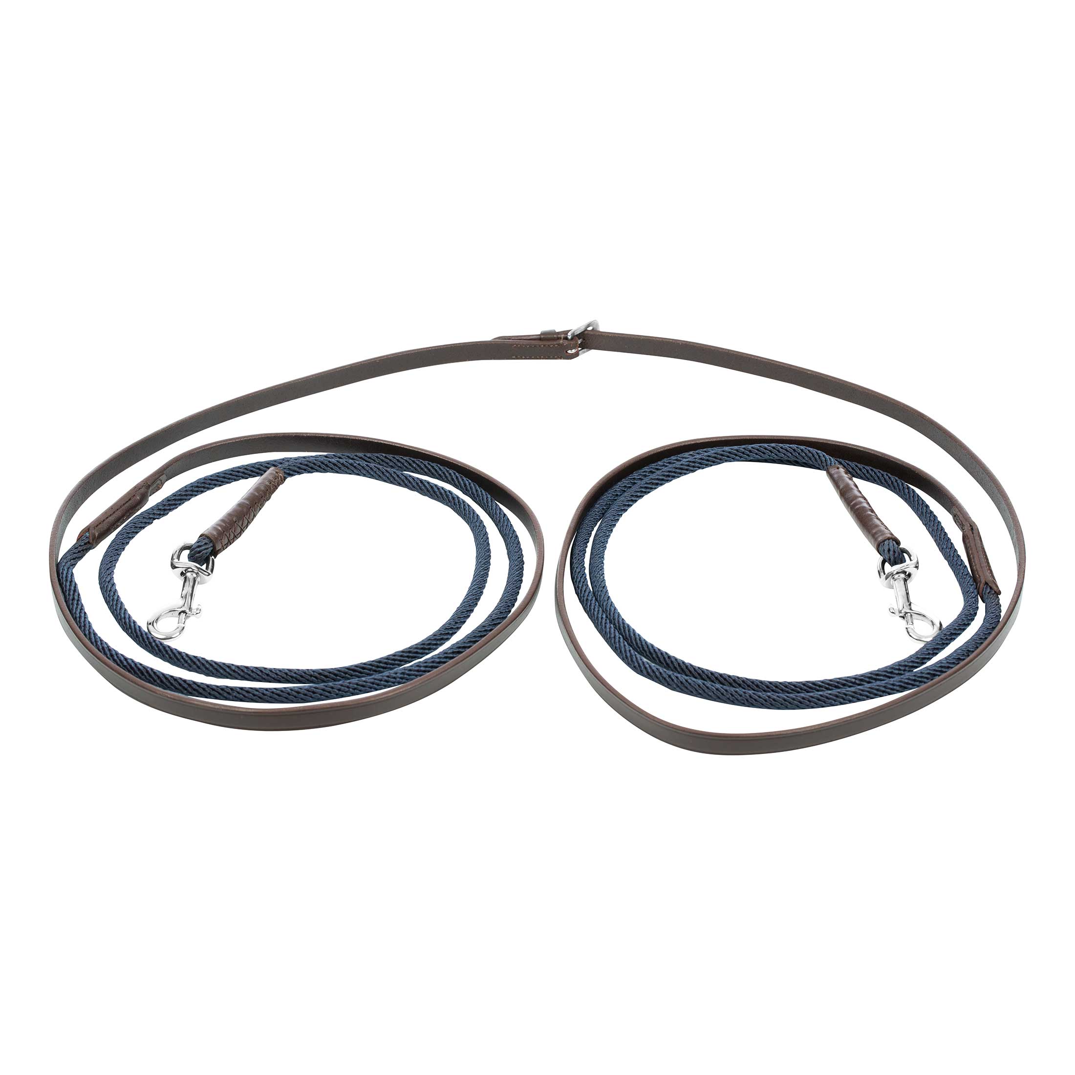 Equinavia Saga Leather Rope Front Draw Reins image #1