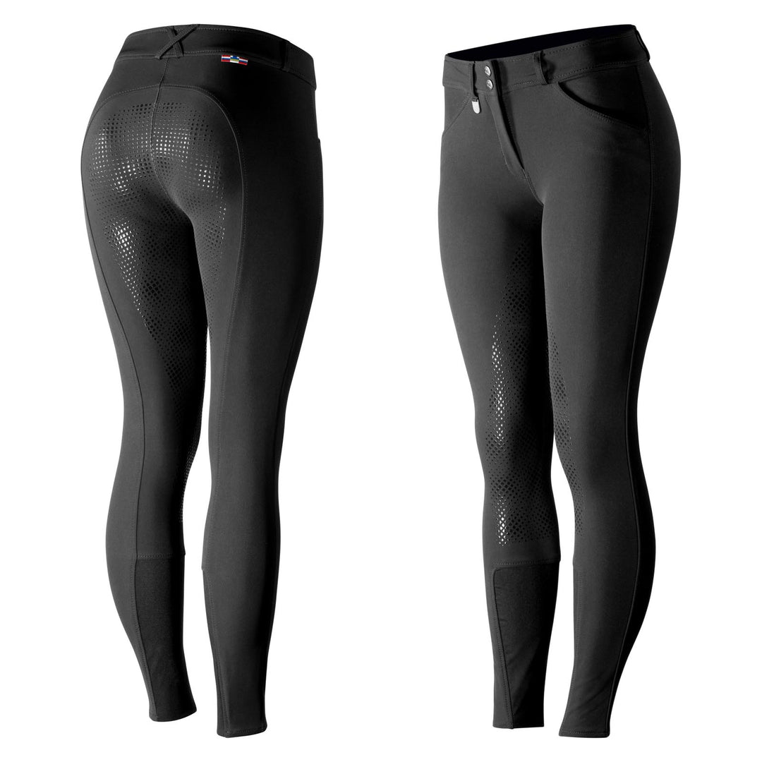 Horze Grand Prix Womens Silicone Full Seat Breeches image 