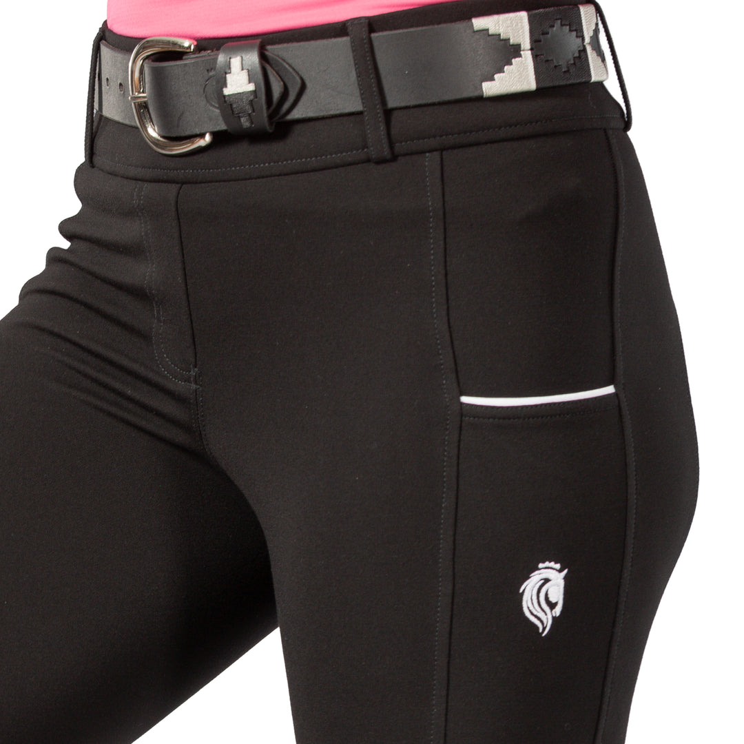Equinavia Astrid Womens Pull On Knee Patch Breeches image 