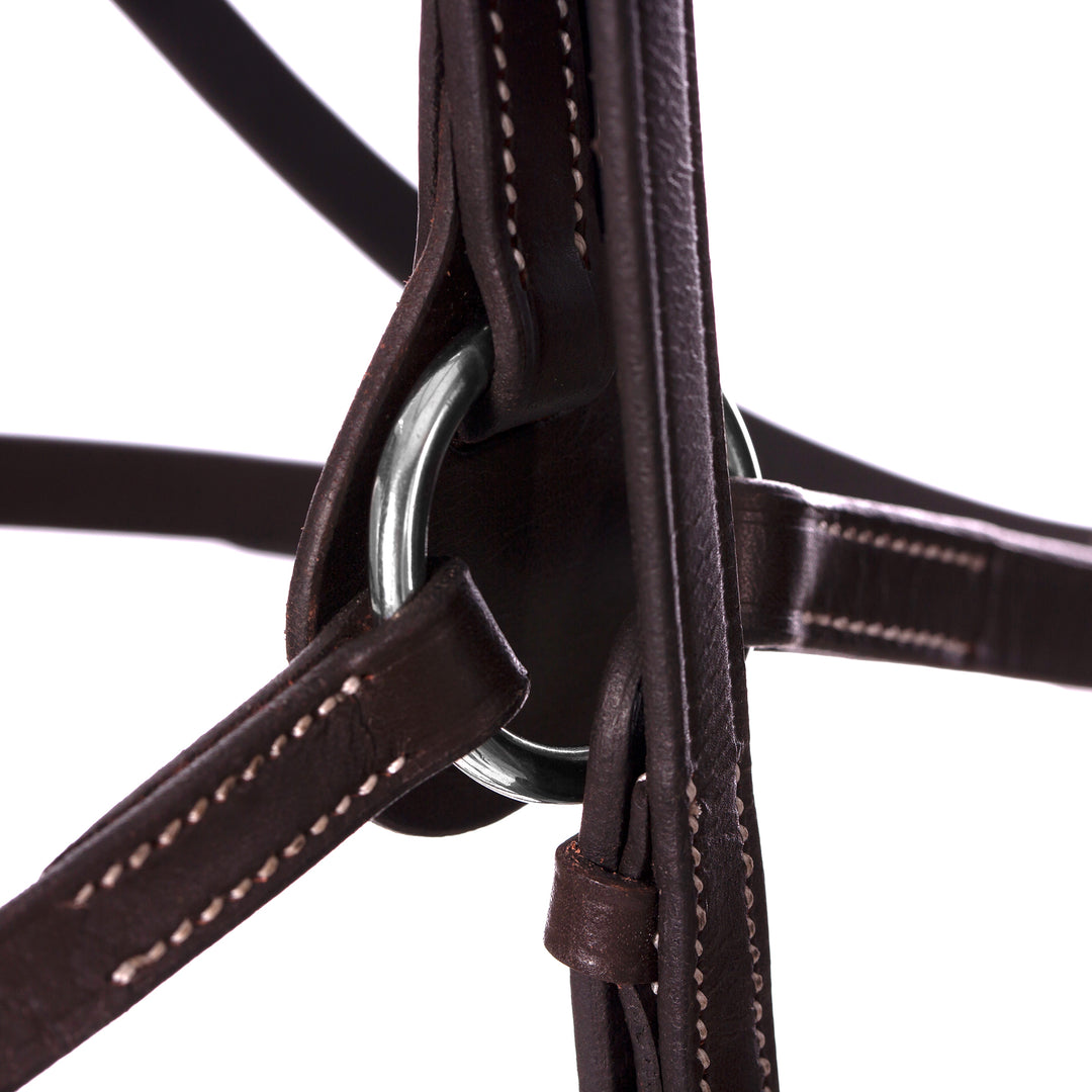Equinavia Saga Fancy Stitched Figure 8 Bridle &amp; Reins image 