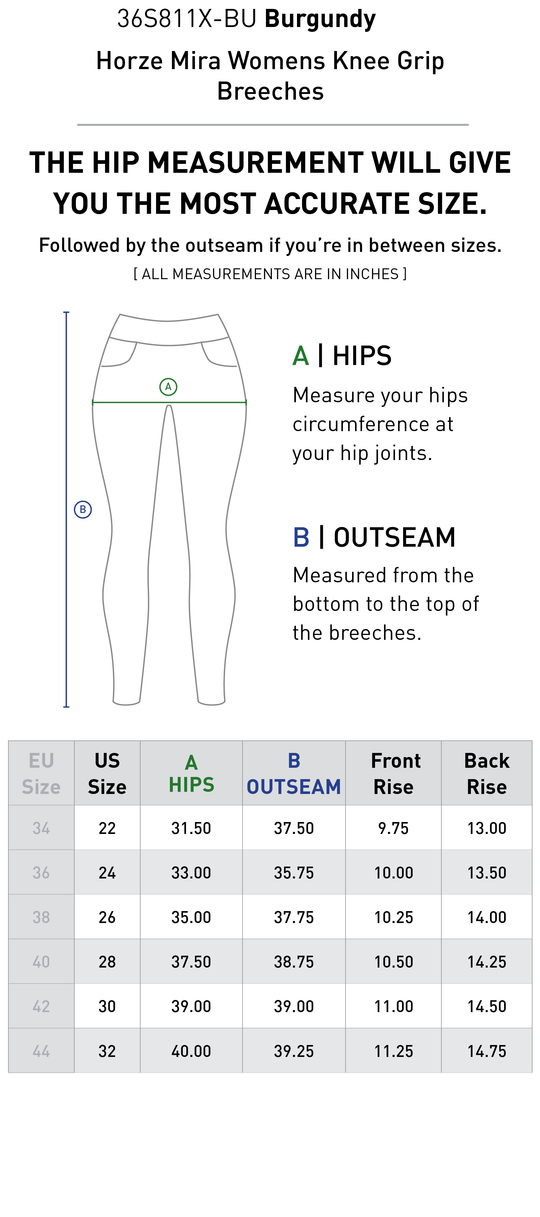 Size chart: Women&