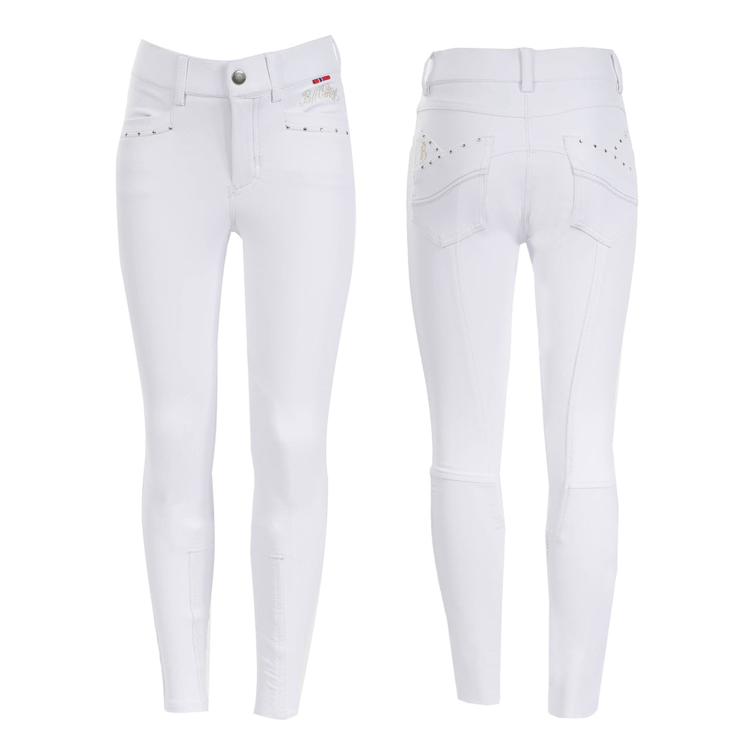 B Vertigo Olivia Girls Silicone Full Seat Breeches image #1