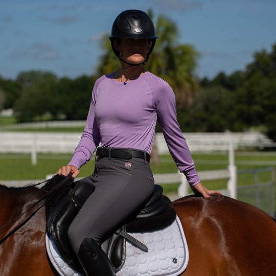 Equinavia Victoria Womens Silicone Knee Patch Breeches image 