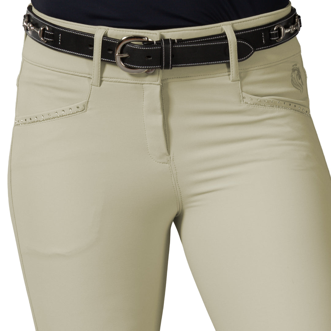 Equinavia Victoria Womens Silicone Knee Patch Breeches image 