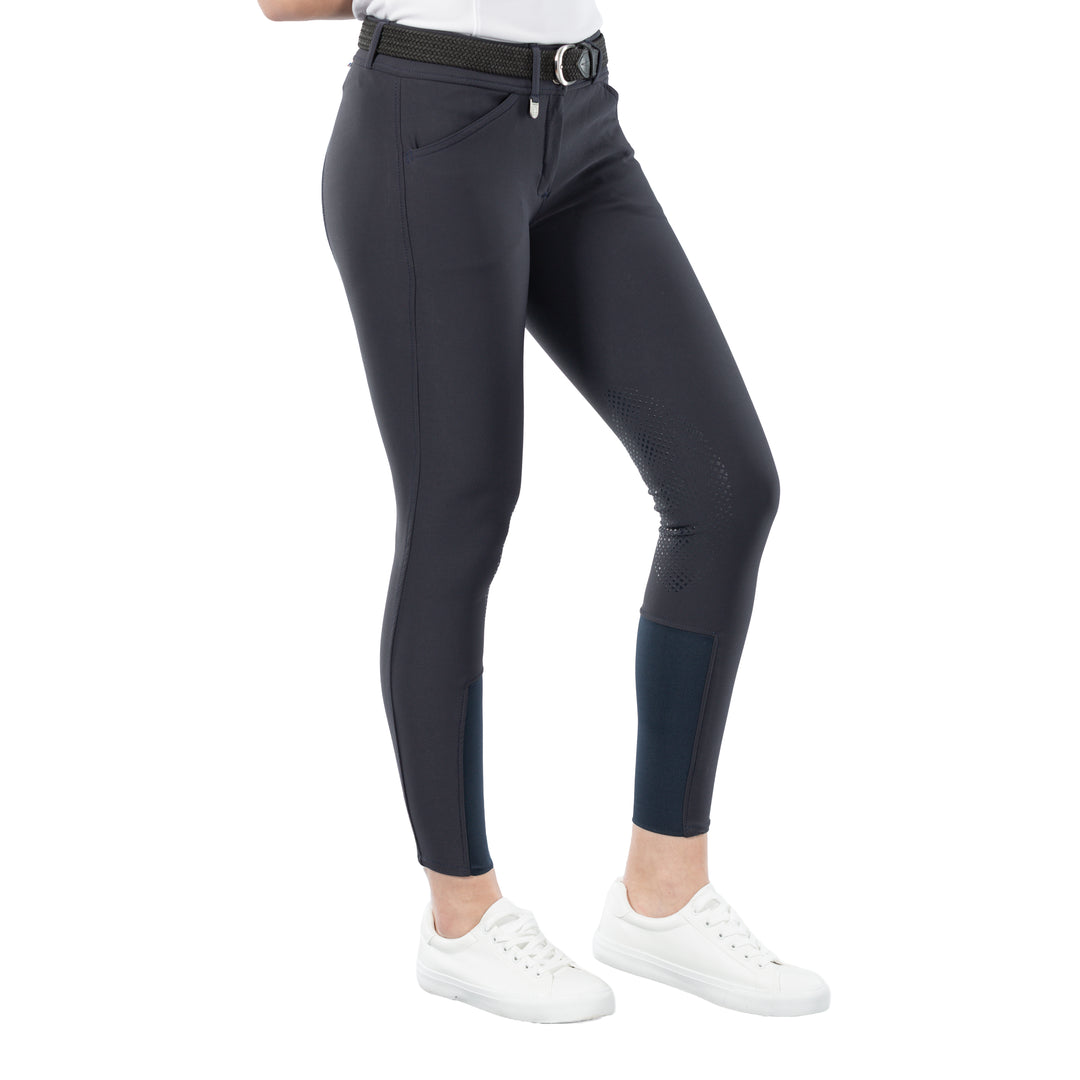 Horze Grand Prix Womens Silicone Knee Patch Breeches image #1