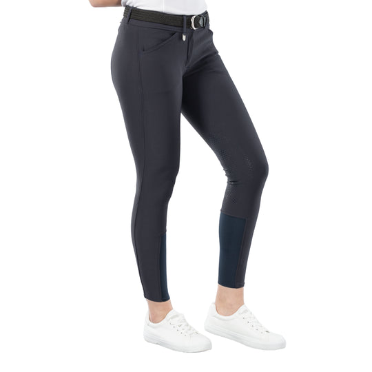 Horze Grand Prix Womens Silicone Knee Patch Breeches image 