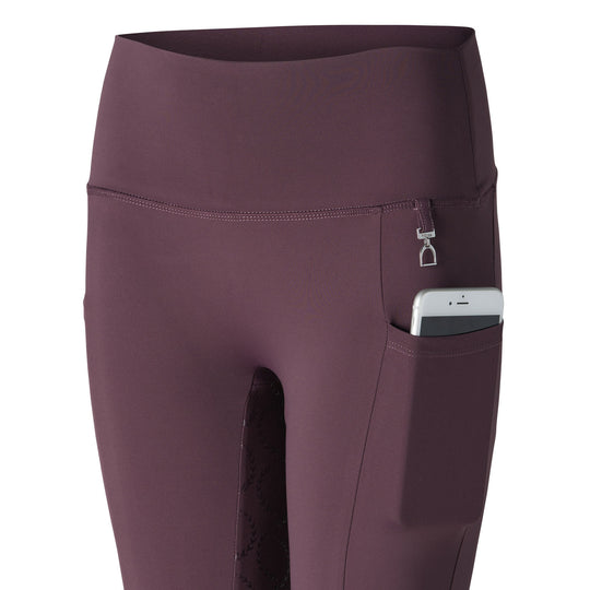 Horze Gillian Kids Silicone Full Seat Tights image 