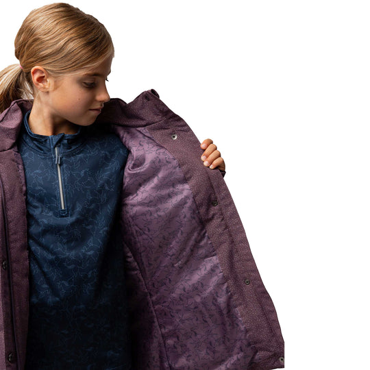Horze Jessie Kids Waterproof Winter Riding Jacket image 